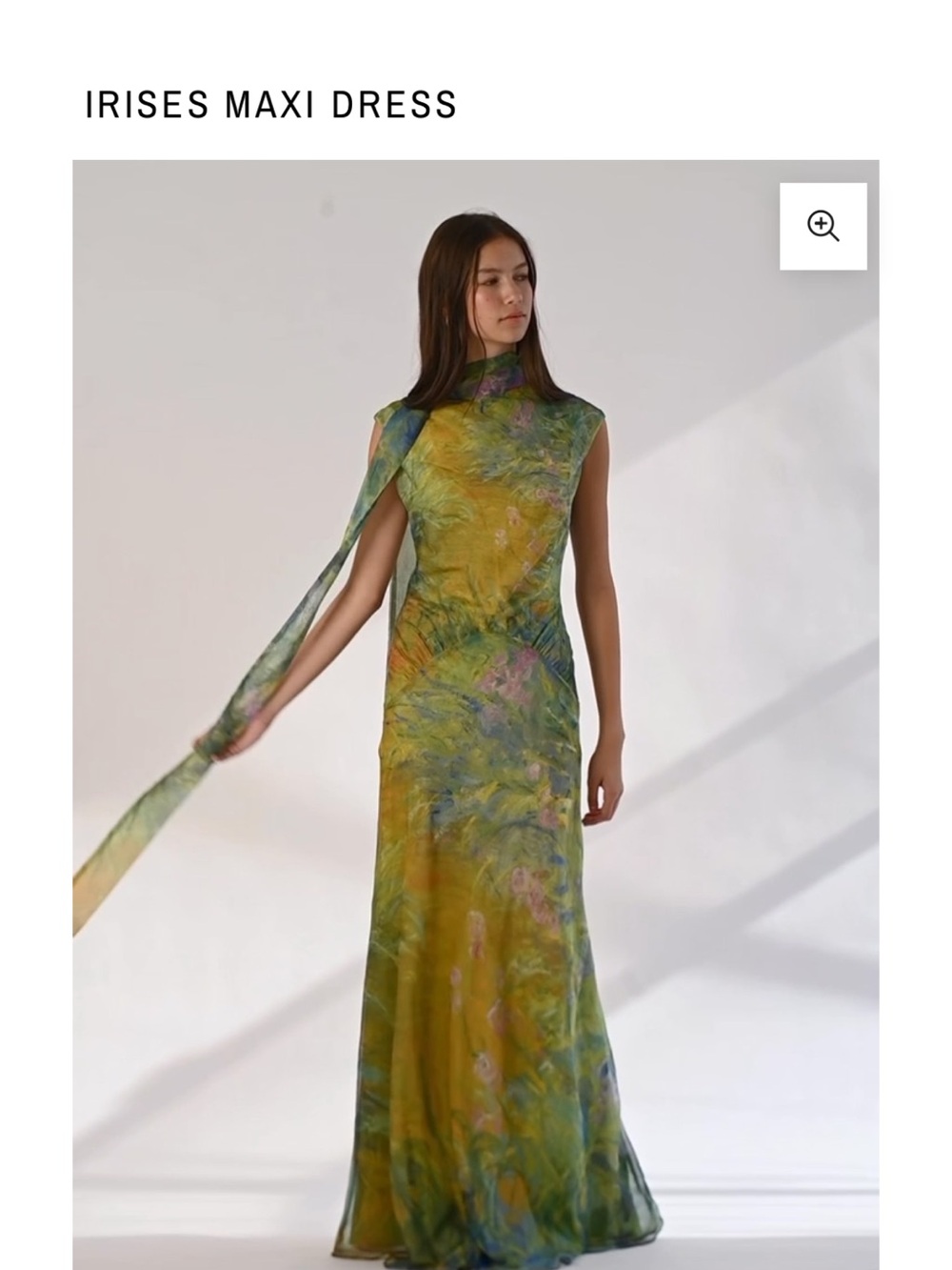 Yellow the Label Irises Maxi Dress - Green Floral Maxi Dress